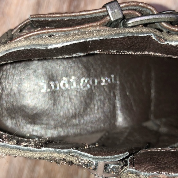 Indigo rd. brown ankle boots Size 7 1/2 M - Picture 4 of 8